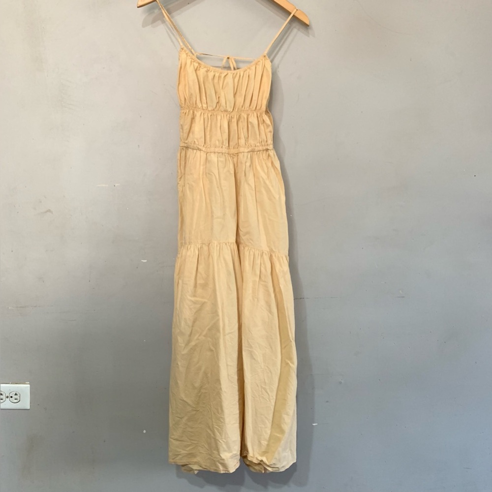 Vince tie back cami ruched dress - Picture 2 of 11